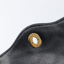 CHANEL Matelasse Chain Shoulder Bag Lamb Skin Paris limited Black Auth BA16289SM-17