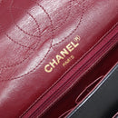 CHANEL Matelasse Chain Shoulder Bag Lamb Skin Paris limited Black Auth BA16289SM-21