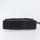 CHANEL Matelasse Chain Shoulder Bag Lamb Skin Paris limited Black Auth BA16289SM-9