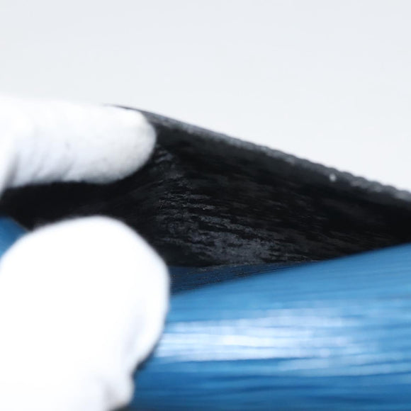 LOUIS VUITTON Epi Saint Cloud PM Shoulder Bag Blue M52195 LV Auth BA1629