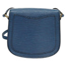LOUIS VUITTON Epi Saint Cloud PM Shoulder Bag Blue M52195 LV Auth BA1629-2