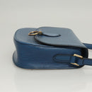 LOUIS VUITTON Epi Saint Cloud PM Shoulder Bag Blue M52195 LV Auth BA1629-3