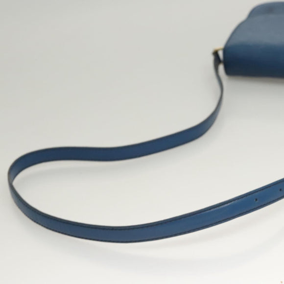 LOUIS VUITTON Epi Saint Cloud PM Shoulder Bag Blue M52195 LV Auth BA1629