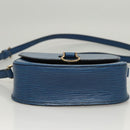 LOUIS VUITTON Epi Saint Cloud PM Shoulder Bag Blue M52195 LV Auth BA1629-5