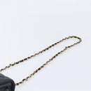 CHANEL Mini Matelasse 17 Chain Shoulder Bag Caviar Skin Black Auth BA16291SM-8