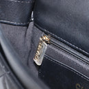 CHANEL Mini Matelasse 20 Chain Shoulder Bag Lamb Skin Black Gold Auth BA16292SM-22