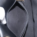 CHANEL Mini Matelasse 20 Chain Shoulder Bag Lamb Skin Black Gold Auth BA16292SM-23