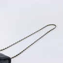 CHANEL Mini Matelasse 20 Chain Shoulder Bag Lamb Skin Black Gold Auth BA16292SM-8