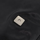 FENDI Mamma Baguette Shoulder Bag Leather Black Silver Auth BA16295V-20