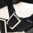 PRADA Backpack Nylon Black Silver Auth BA16300M-10