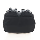 PRADA Backpack Nylon Black Silver Auth BA16300M-12