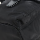 PRADA Backpack Nylon Black Silver Auth BA16300M-14