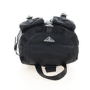 PRADA Backpack Nylon Black Silver Auth BA16300M-6