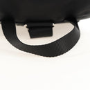 PRADA Backpack Nylon Black Silver Auth BA16300M-7