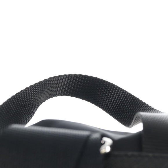 PRADA Backpack Nylon Black Silver Auth BA16300M