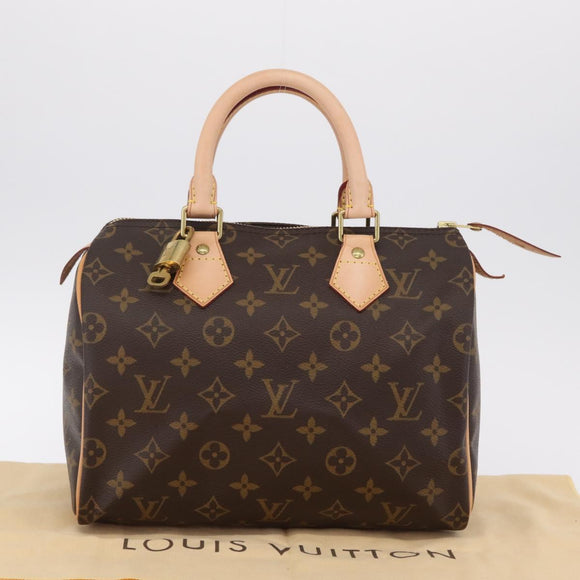 LOUIS VUITTON Monogram Speedy 25 Hand Bag M41528 LV Auth BA16304SAM