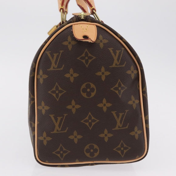 LOUIS VUITTON Monogram Speedy 25 Hand Bag M41528 LV Auth BA16304SAM
