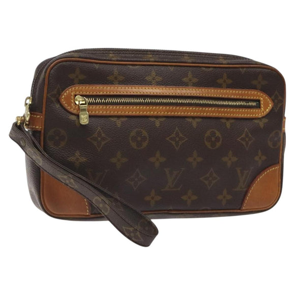 LOUIS VUITTON Monogram Marly Dragonne GM Clutch Bag M51825 LV Auth BA1631