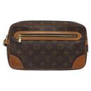 LOUIS VUITTON Monogram Marly Dragonne GM Clutch Bag M51825 LV Auth BA1631-13