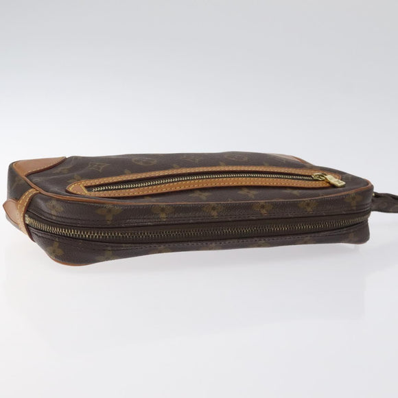 LOUIS VUITTON Monogram Marly Dragonne GM Clutch Bag M51825 LV Auth BA1631