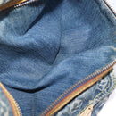LOUIS VUITTON Monogram Denim Buggy PM Shoulder Bag Blue M95049 LV Auth BA16311V-28