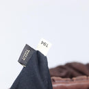 Miu Miu Matelasse Hand Bag Leather 2way Dark Brown Gold Tone Auth BA16313A-33