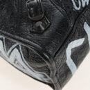 LOUIS VUITTON Classic City Graffiti Hand Bag Leather 431621 LV Auth BA16314SAM-14