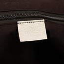 GUCCI GG Canvas Tote Bag Beige Silver 153213 Auth BA16315-14