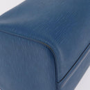 LOUIS VUITTON Epi Speedy 30 Hand Bag Toledo Blue M43005 LV Auth BA16316-16