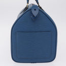LOUIS VUITTON Epi Speedy 30 Hand Bag Toledo Blue M43005 LV Auth BA16316-3