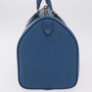LOUIS VUITTON Epi Speedy 30 Hand Bag Toledo Blue M43005 LV Auth BA16316-4