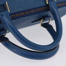 LOUIS VUITTON Epi Speedy 30 Hand Bag Toledo Blue M43005 LV Auth BA16316-7