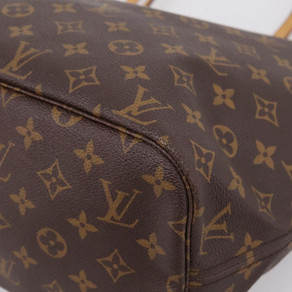 LOUIS VUITTON Monogram Neverfull MM Tote Bag M40156 LV Auth BA16317V