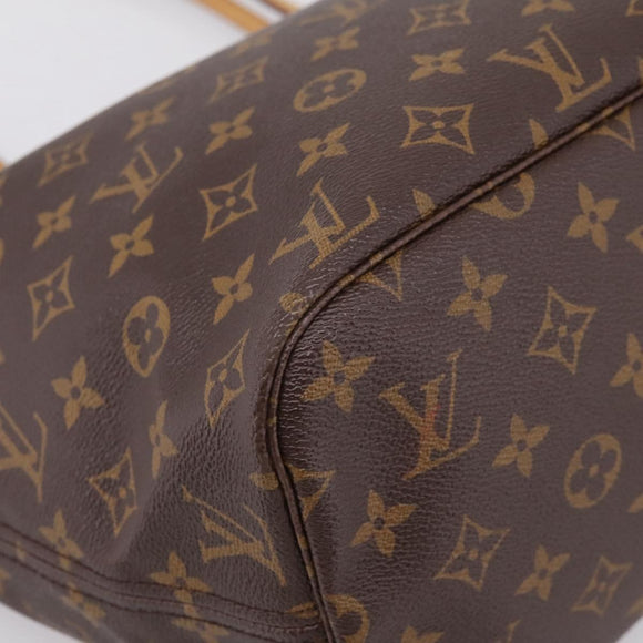 LOUIS VUITTON Monogram Neverfull MM Tote Bag M40156 LV Auth BA16317V
