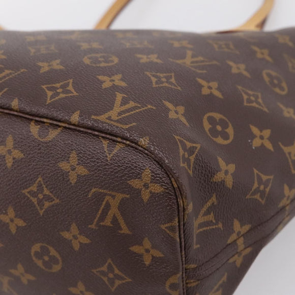 LOUIS VUITTON Monogram Neverfull MM Tote Bag M40156 LV Auth BA16317V