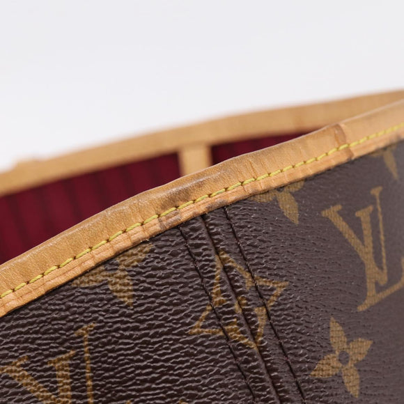 LOUIS VUITTON Monogram Neverfull MM Tote Bag M40156 LV Auth BA16317V
