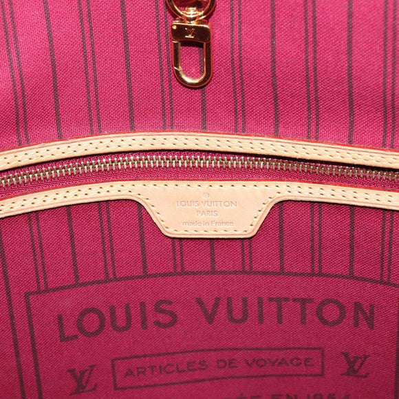 LOUIS VUITTON Monogram Neverfull MM Tote Bag M40156 LV Auth BA16317V