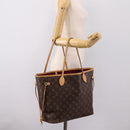 LOUIS VUITTON Monogram Neverfull MM Tote Bag M40156 LV Auth BA16317V-28