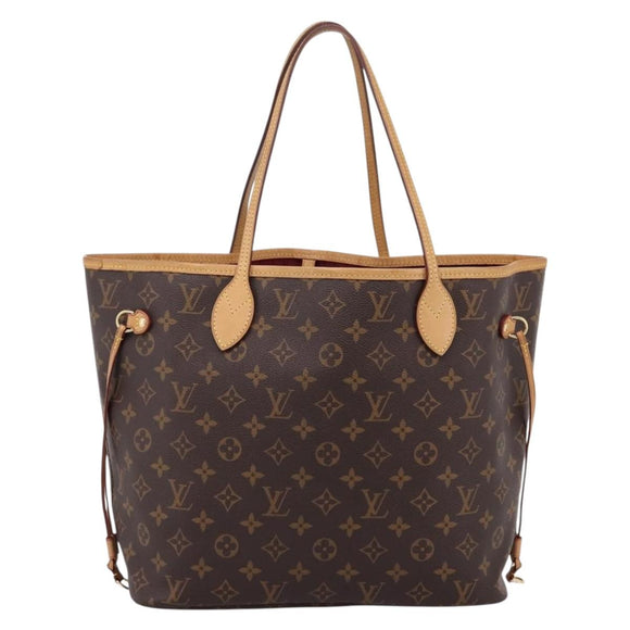 LOUIS VUITTON Monogram Neverfull MM Tote Bag M40156 LV Auth BA16317V
