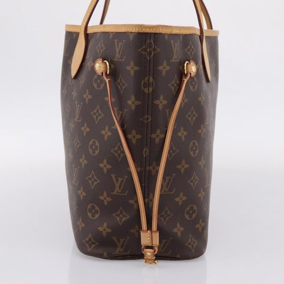 LOUIS VUITTON Monogram Neverfull MM Tote Bag M40156 LV Auth BA16317V
