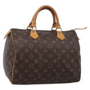 LOUIS VUITTON Monogram Speedy 30 Hand Bag M41526 LV Auth BA16318A-1