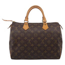 LOUIS VUITTON Monogram Speedy 30 Hand Bag M41526 LV Auth BA16318A-2