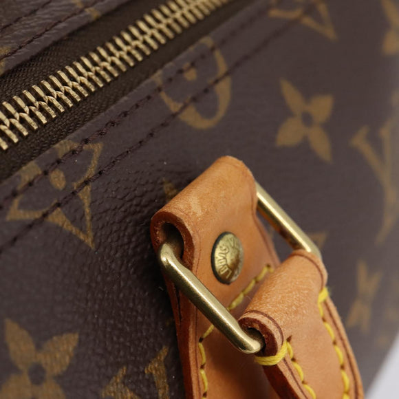LOUIS VUITTON Monogram Speedy 35 Hand Bag M41524 LV Auth BA16319V