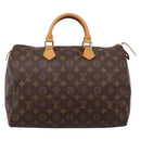 LOUIS VUITTON Monogram Speedy 35 Hand Bag M41524 LV Auth BA16319V-2