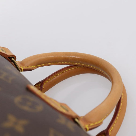 LOUIS VUITTON Monogram Speedy 35 Hand Bag M41524 LV Auth BA16319V