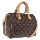 LOUIS VUITTON Monogram Speedy Bandouliere 25 Hand Bag M45948 LV Auth BA16320SAV-1