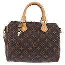 LOUIS VUITTON Monogram Speedy Bandouliere 25 Hand Bag M45948 LV Auth BA16320SAV-2