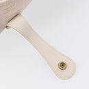 HERMES Evelyn 1GM Shoulder Bag Leather Ivory Gold Tone Auth BA16323SAM-19