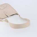 HERMES Evelyn 1GM Shoulder Bag Leather Ivory Gold Tone Auth BA16323SAM-7