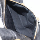 Balenciaga Giant City Hand Bag Leather 2way Black Gold 281770 Auth BA16329SAM-24